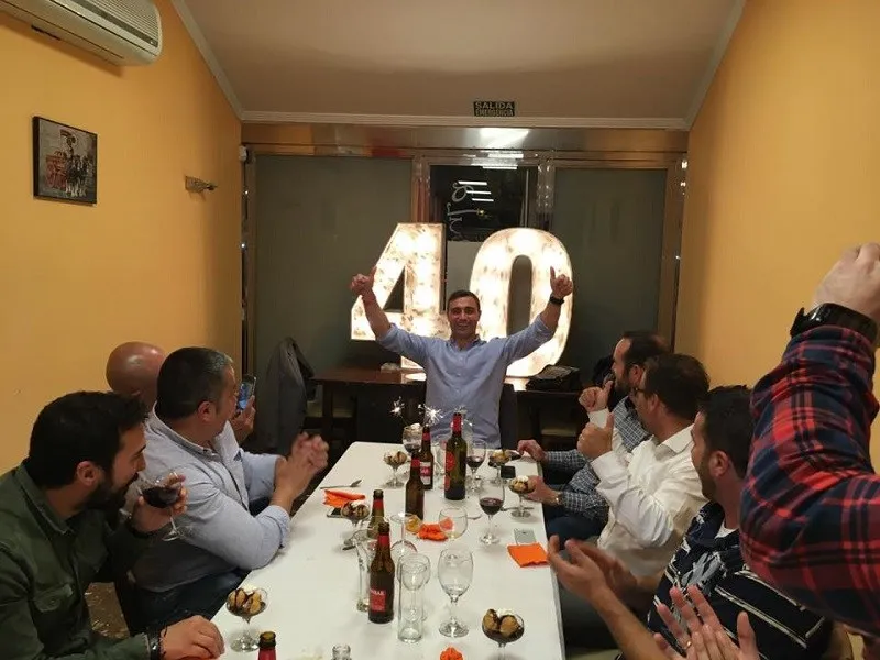 Letras Numeros Madera Luz 40